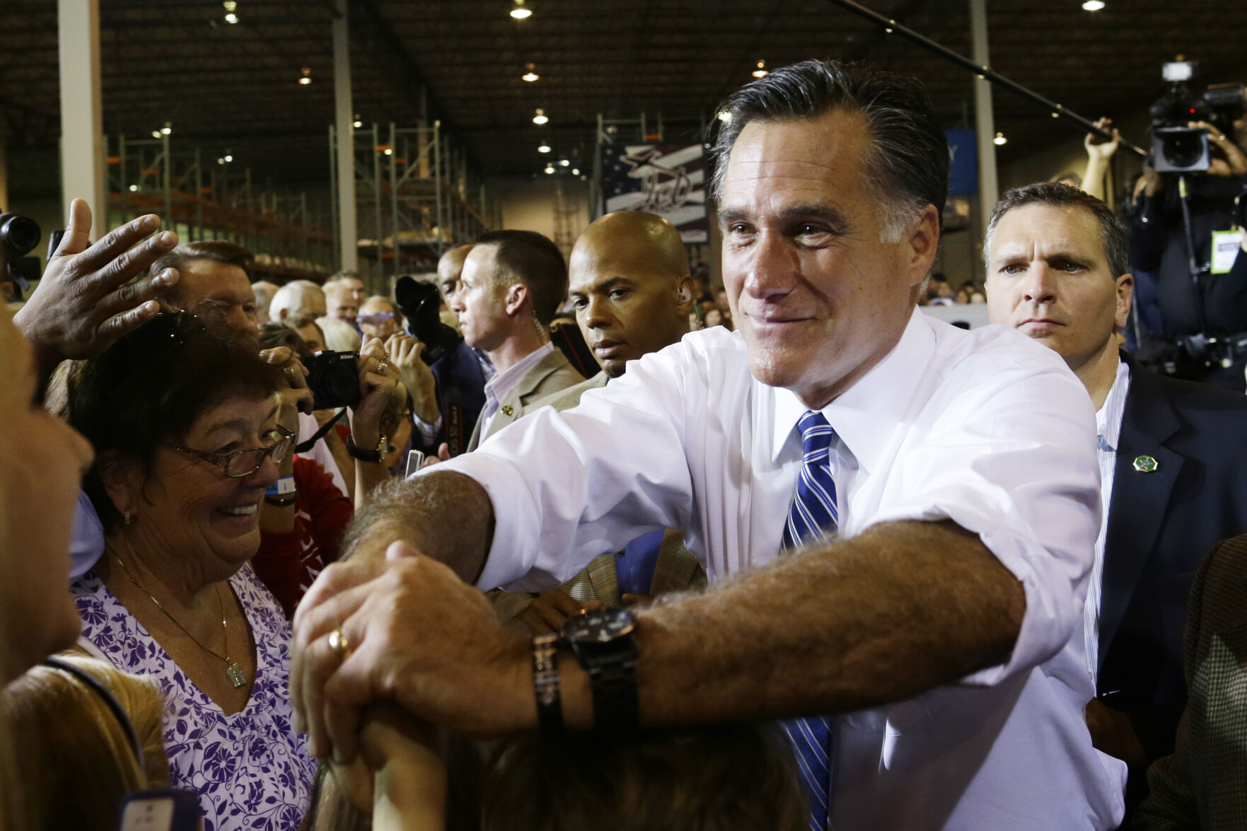 2012 — Mitt Romney (R), 64.3%
